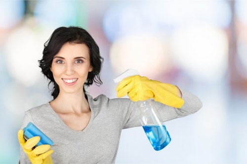 Detailed move-out cleaning tasks for cupboards, floors, and fixtures in N7 properties