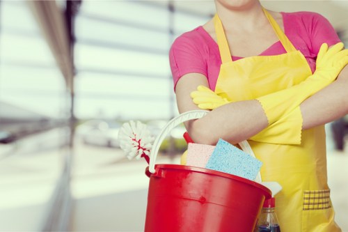 Preparation checklist and cleaning setup for domestic cleaning in N7